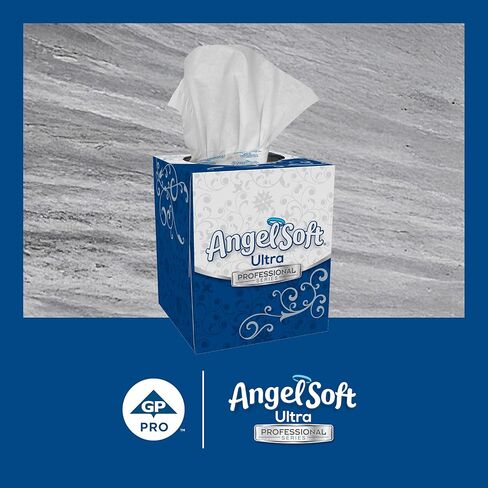 مناديل الوجه Angel Soft Ultra Professional Series الفاخرة المكونة من طبقتين من GP PRO (جورجيا والمحيط الهادئ)، صندوق مسطح، 30 صندوقًا في كل علبة، 126 ورقة في كل صندوق in Saudi Arabia