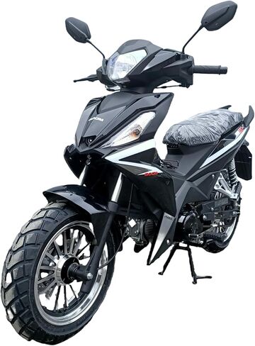 125CC 4 SPEED MOPED MOTORCYCLE STREET MOTORCYCLE BD125-9 (RED) in Kuwait