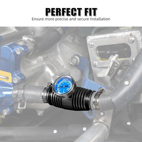 أداة تبريد الرادياتير من NICECNC مع مقياس درجة الحرارة متوافق مع Yamaha Raptor700R 2009-2026، Banshee 350 YFZ350، Blaster 200 YFS200، متوافق مع Honda TRX 450R 700XX 250R، انظر التركيبات in Kuwait