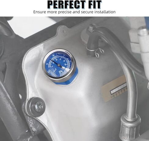 مقياس درجة حرارة الزيت من NICECNC لـ ATV متوافق مع Yamaha Raptor 660R 2001-2005، Raptor 700 2006-2026، Raptor 700R 2006-2026، Raptor 700R SE 2010-2026، YFZ450 2004-2013، أزرق in Kuwait