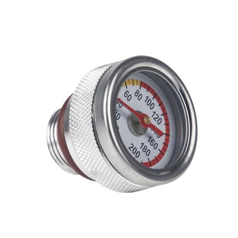 مقياس درجة حرارة الزيت M20x1.5 متوافق مع Haojue TR300 X350 (فضي) in Kuwait