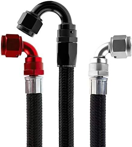 Red Horse Performance 12 eSeries 235 e85 Compatible Stainless core hose Black 20 feet in Kuwait