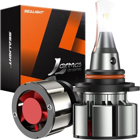 ضوء الضباب SEALIGHT H13 9008، L2 Series H13 Powersports، 36000LM 800% أكثر سطوعًا 6000K 9008 ضوء لمركبات الطرق الوعرة UTV ATV in Kuwait