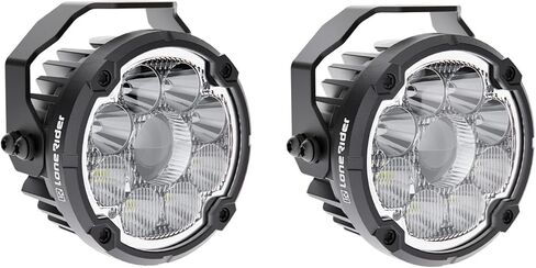 Lone Rider Lights for BMW R1300GS Adventure Motorcycle - Dust & Waterproof LED Headlights with DRL, 23200 Lumens, 6-in-1 Beam Pattern with MotoCAN and Bar Clamp Mount in Saudi Arabia
