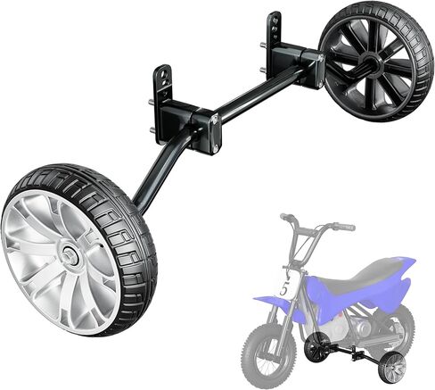 مثبتات عجلة تدريب Dirtbike تناسب 50cc 49cc للأطفال على الطرق الوعرة دراجات نارية عجلات تدريب متوافقة مع الدراجة الترابية الغازية والكهربائية MX125/MX350/MX400/MX650 PW50/TTR50 CRF50 XR50 Z50 in Kuwait