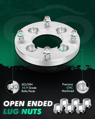 SCITOO 2 قطعة محولات عجلة 0.75 بوصة 4x110 إلى 4x137 تتحمل 74 مم ترصيع 10x1.25 4 محولات فواصل عجلة العروة تناسب Honda ATC250R TRX300 FourTrax TRX300FW FourTrax 4x4 in Kuwait