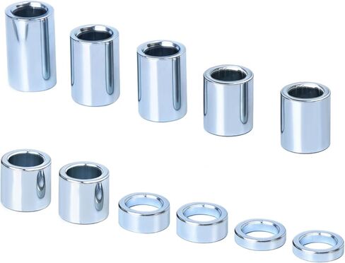 15mm Motorcycle Wheel Spacers Kit, 11 Pcs Axle Bushings, for XR50 CRF50 Mini Bike Dirt Pit Bike 50-160cc, Universal 15mm Axle in Kuwait