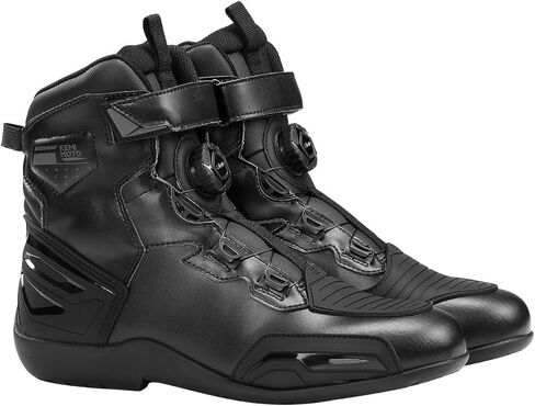KEMIMOTO Men's Motorcycle Boots with Quick-Release ATOP Knob Flexible and Breathable Motorcycle Shoes in Kuwait
