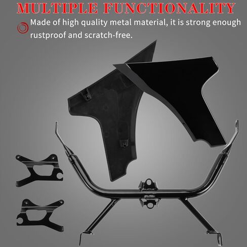 Side Fairing Panel Bracket Motorcycle Fairing Support Brackets Kit Fit for Touring Road Glide 2024-up,CVO Road Glide 2023-up,CVO Road Glide ST 2024-up (Vivid Black) in Kuwait