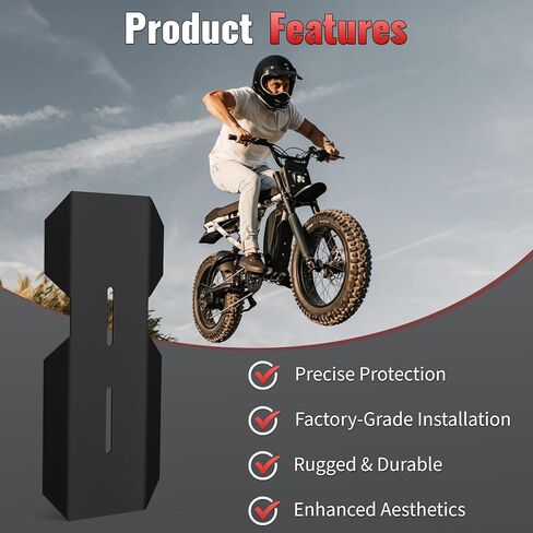 Middle Fender Central Mud Guard Compatible with Ridstar Q20, Compatible with Super 73 S1 S2 RX Z1 Mudguard Flap in Kuwait