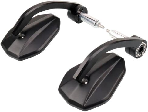 Universal Motorcycle 7/8 Inch 22mm Handle Bar End Rearview Mirror Compatible With Z650 Z750 Z800 Z900 Z1000 Z1000SX in Kuwait