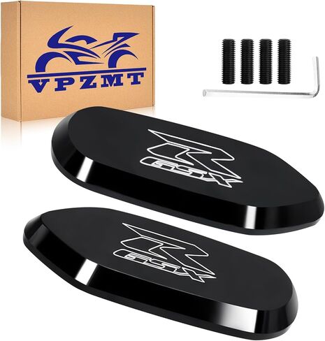 Mirror Block Off Base Plates for Suzuki GSXR 600 2001-2005, GSXR 750 2000-2005, GSX-R 1000 2001-2004 Models in Kuwait