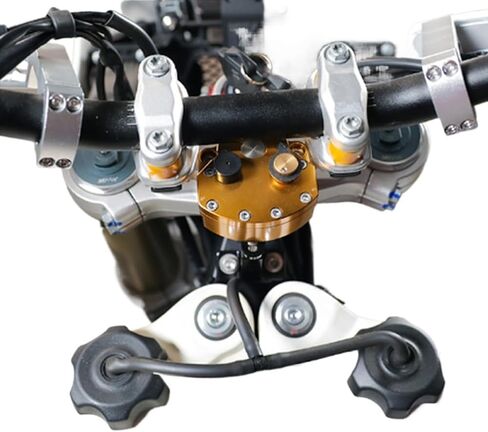 Steering Damper Buffer Stabilizer Mounting Kit Compatible With Kove Moto 450 Rally Motorcycle in Kuwait