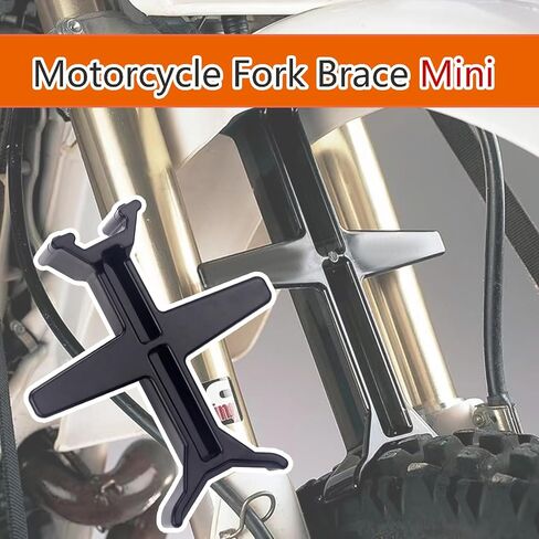 Motorcycle Fork Brace Mini, Motocross Dirt Bike Fork Support, Suspension Guard Transportation Protector, Front Fender Tire Support for Off-Road Motorcycles with 7.75" to 10" Fork Travel in Kuwait
