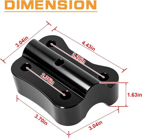 مجموعة أدوات رفع المقود مقاس 1.25 بوصة لـ Can Am Spyder F3/ F3-L/ F3-S/ F3-T طوال السنوات، RT/RT محدودة مع قضبان المخزون موديلات 2020-2025، مادة الألومنيوم المقطوعة باستخدام الحاسب الآلي in Kuwait