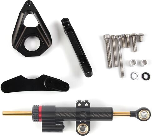 مثبتات مثبط التوجيه من أراشي مع دعامة لسوزوكي GSXR 600 750 GSR750 2001-2005، GSXR 1000 2005-2006، أجزاء ملحقات الدراجة النارية التحكم في السلامة in Kuwait