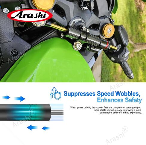مثبتات مثبط التوجيه من أراشي مع دعامة لياماها YZF R6 2006-2012، ملحقات الدراجة النارية أجزاء التحكم في السلامة in Kuwait