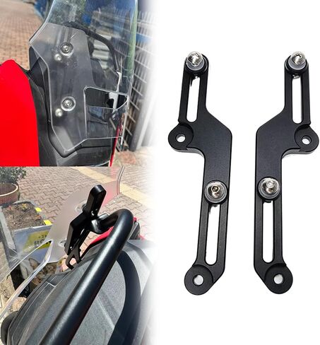 MOEXEXEX for NX500 nx500 2026 2025 Motorcycle Windscreen Adjuster Windshield Bracket Airflow Adjustable Screen Mount Touring Wind Deflector Accessories in Saudi Arabia