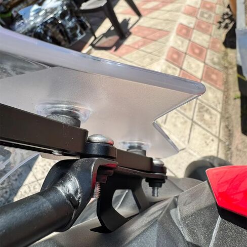 MOEXEXEX for NX500 nx500 2026 2025 Motorcycle Windscreen Adjuster Windshield Bracket Airflow Adjustable Screen Mount Touring Wind Deflector Accessories in Saudi Arabia