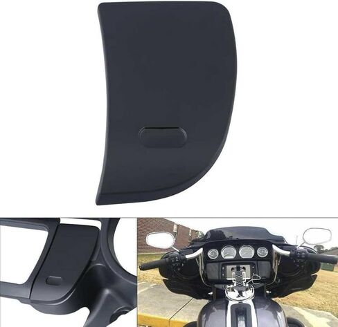 Motorcycle Inner Speedometer Fairing Media Door Compatible with Touring Road King Electra Street Road 2014 2024 in Kuwait