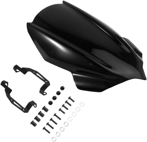 منحرف الهواء للدراجات النارية الزجاج الأمامي متوافق مع L10A Z400 250 2019-2022 in Kuwait