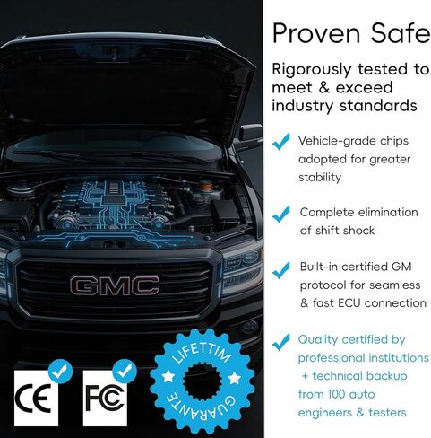 AFM DFM DOD Disabler تصميم أمريكي، متوافق مع GM V6 V8 4.3L 5.3L 6.0L 6.2L، مناسب لـ Chevy Silverado GMC Sierra Yukon Cadillac Escalade، وحدات التحكم الإلكترونية في حقن الوقود للسيارات in Kuwait