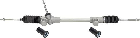 Speedway Motors Mustang II Manual Steering Rack & Pinion Kit with Mount Bushings, 9/16-26 Spline Input Shaft, Fits Stock and Aftermarket Mustang II Crossmembers, All-New Components in Kuwait