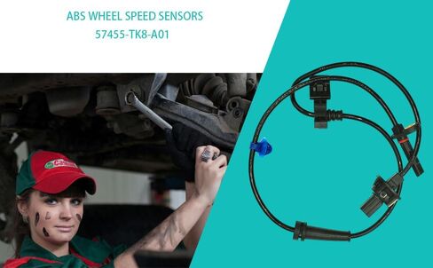 57455-TK8-A01 الجبهة الخلفية سيارة ABS عجلة السرعة الاستشعار لهوندا أوديسي V6 3.5L MPV 2011-2017 1 قطعة in Kuwait