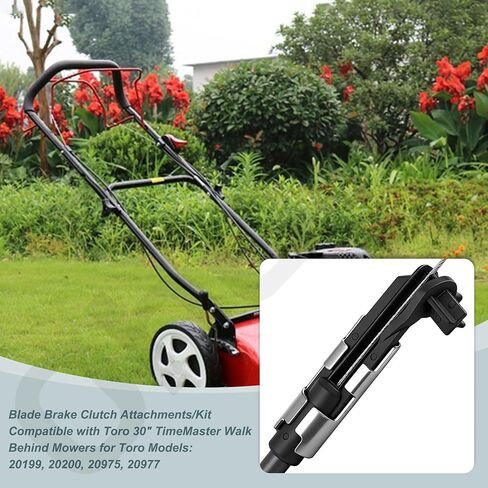 Ohoho 133-8158 Brake Cable BBC Arm Kit/Blade Brake Clutch Arm Kit for Toro 30" Timemaster Lawn Mower 20199 20200 20975 20977 - Replaces 120-6243 in Kuwait