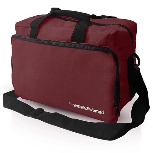 ASA TECHMED Nurse Bag for Medical Equipment, Nurse Accessories Bag Ideal for Doctors, Nurses, Home Health Aids, Medical Students (Burgundy) in Saudi Arabia