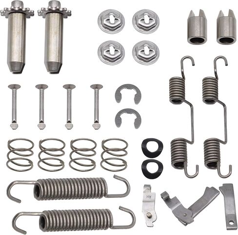X4229 Parking Brake Hardware Kit Stainless Steel Compatible with 1965-1982 Chevy Corvette C2 C3 LH & RH in Kuwait