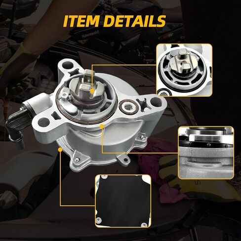 05048401AD Brake Vacuum Pump Compatible with 2017-2022 Jeep Compass, For Jeep Cherokee Renegade,for 2015-2022 Ram Promaster City,for 2015-2017 Chrysler 200,for 2013-2016 Dodge Dart in Kuwait