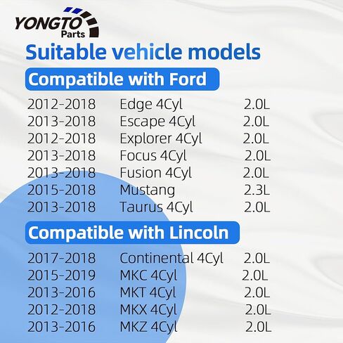 مضخة فراغ الفرامل 724807650 متوافقة مع Ford Escape Edge Explorer Focus Fusion Mustang Taurus، Lincoln MKZ MKT MKC MKX، Land Rover LR2 4Cyl 2.0L استبدال OE LR025601 LR039592 BB5Z2A451C in Kuwait