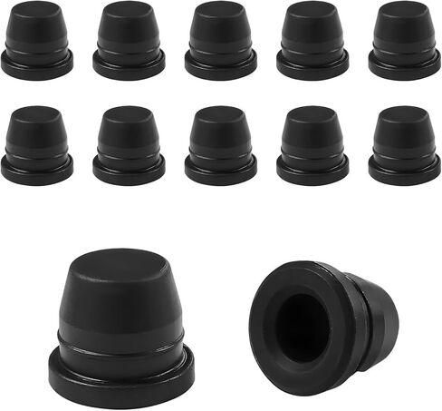 12 PCS Car Brake Bleeder Screw Caps, Rubber Auto Grease Zerk Fitting Dust Covers Replacement, Waterproof Brake Bleeder Caliper Nipple Cap for Cars Bicycles Motorcycles in Kuwait