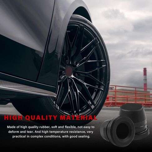 12 PCS Car Brake Bleeder Screw Caps, Rubber Auto Grease Zerk Fitting Dust Covers Replacement, Waterproof Brake Bleeder Caliper Nipple Cap for Cars Bicycles Motorcycles in Kuwait