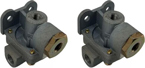 TORQUE 2 Pack QR-1C Quick Release Valve for Heavy Duty Air Brake Systems, Replaces Bendix 289714 289714N, Haldex 289714X KN32041, Velvac 034012 34012, Mack 25175160 in Kuwait