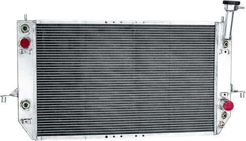 3 صف مشعاع ألومنيوم مع غطاء ل 1996-2005 تشيفي أسترو جي إم سي سفاري 4.3L V6 الغاز التلقائي 1996 1997 1998 1999 2000 2005 in Kuwait