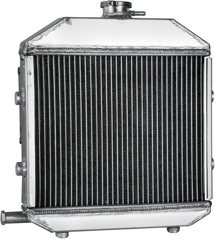 2 Row Aluminum Radiator for Ford Compact Tractor 1300 With Cap SBA310100211, Full Performance Aluminium Radiators, Automotive Replacement Radiator in Kuwait