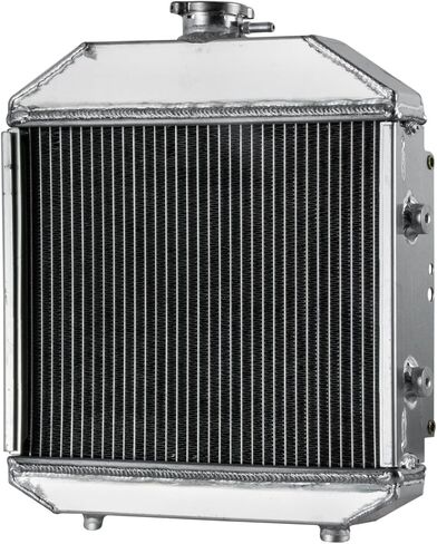 2 Row Aluminum Radiator for Ford Compact Tractor 1300 With Cap SBA310100211, Full Performance Aluminium Radiators, Automotive Replacement Radiator in Kuwait
