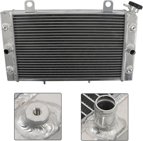Radiator with Cap 5B4-E2461-00-00 Replacement for Rhino 700 YXR700F 4x4 2008-2013 in Kuwait
