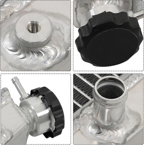Radiator with Cap 5B4-E2461-00-00 Replacement for Rhino 700 YXR700F 4x4 2008-2013 in Kuwait