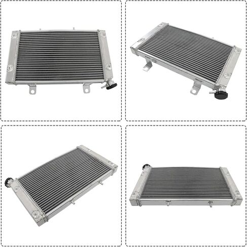 Radiator with Cap 5B4-E2461-00-00 Replacement for Rhino 700 YXR700F 4x4 2008-2013 in Kuwait