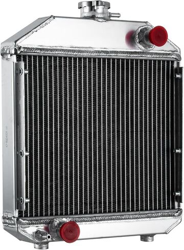 2 صف مشعاع ألومنيوم ث/غطاء ل Yanmar YM240 YM1700 YM2000 Radiador السيارات استبدال مشعات المحرك جرار المبرد 124460-44501 in Kuwait