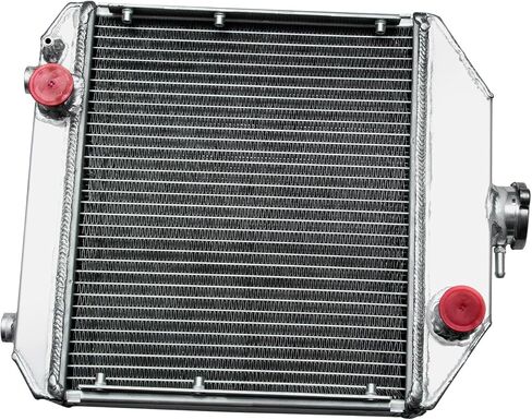 2 صف مشعاع ألومنيوم ث/غطاء ل Yanmar YM240 YM1700 YM2000 Radiador السيارات استبدال مشعات المحرك جرار المبرد 124460-44501 in Kuwait