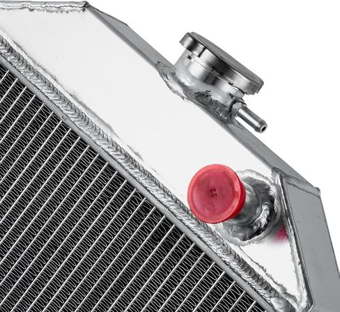 2 صف مشعاع ألومنيوم ث/غطاء ل Yanmar YM240 YM1700 YM2000 Radiador السيارات استبدال مشعات المحرك جرار المبرد 124460-44501 in Kuwait