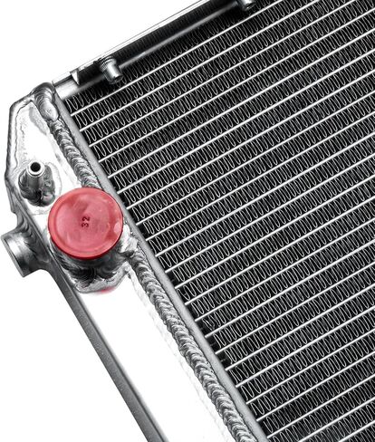 2 صف مشعاع ألومنيوم ث/غطاء ل Yanmar YM240 YM1700 YM2000 Radiador السيارات استبدال مشعات المحرك جرار المبرد 124460-44501 in Kuwait