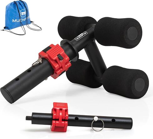 Tib Bar Tibialis Trainer Pro، آلة الساق Tibia Dorsi، معدات احترافية للركبتين فوق أصابع القدم لتدريب القوة على الساقين/الكاحل/الساق، تناسب لوحة الوزن الأولمبية مقاس 1 بوصة و2 بوصة (برتقالي) in Saudi Arabia