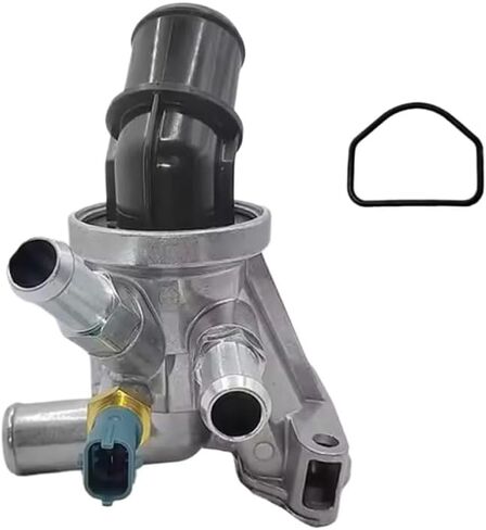 Engine Cooling Thermostat Housing Cover Assembly Compatible With 80℃ 176℉ 12650485 in Kuwait