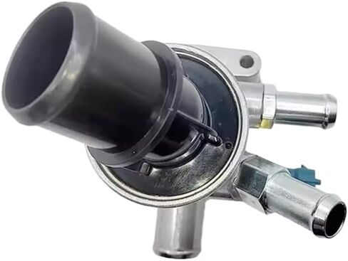 Engine Cooling Thermostat Housing Cover Assembly Compatible With 80℃ 176℉ 12650485 in Kuwait