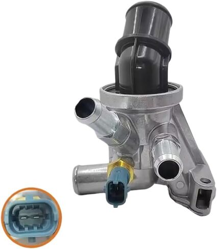 Engine Cooling Thermostat Housing Cover Assembly Compatible With 80℃ 176℉ 12650485 in Kuwait